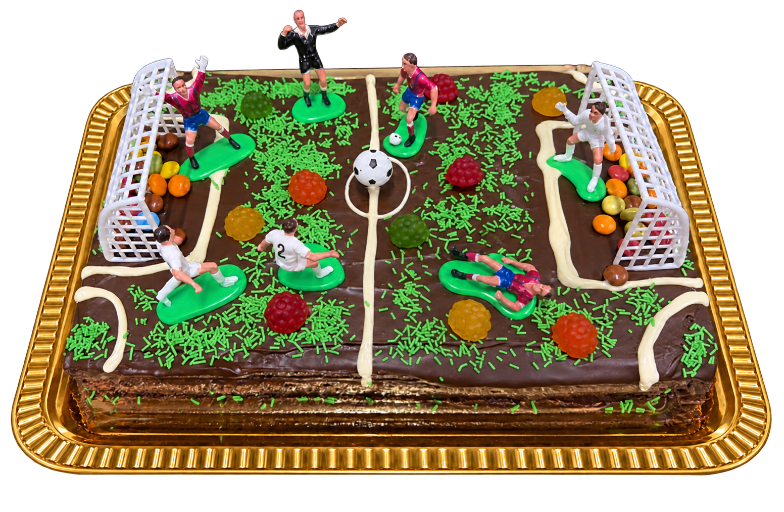 Tarta cumple kit de fútbol