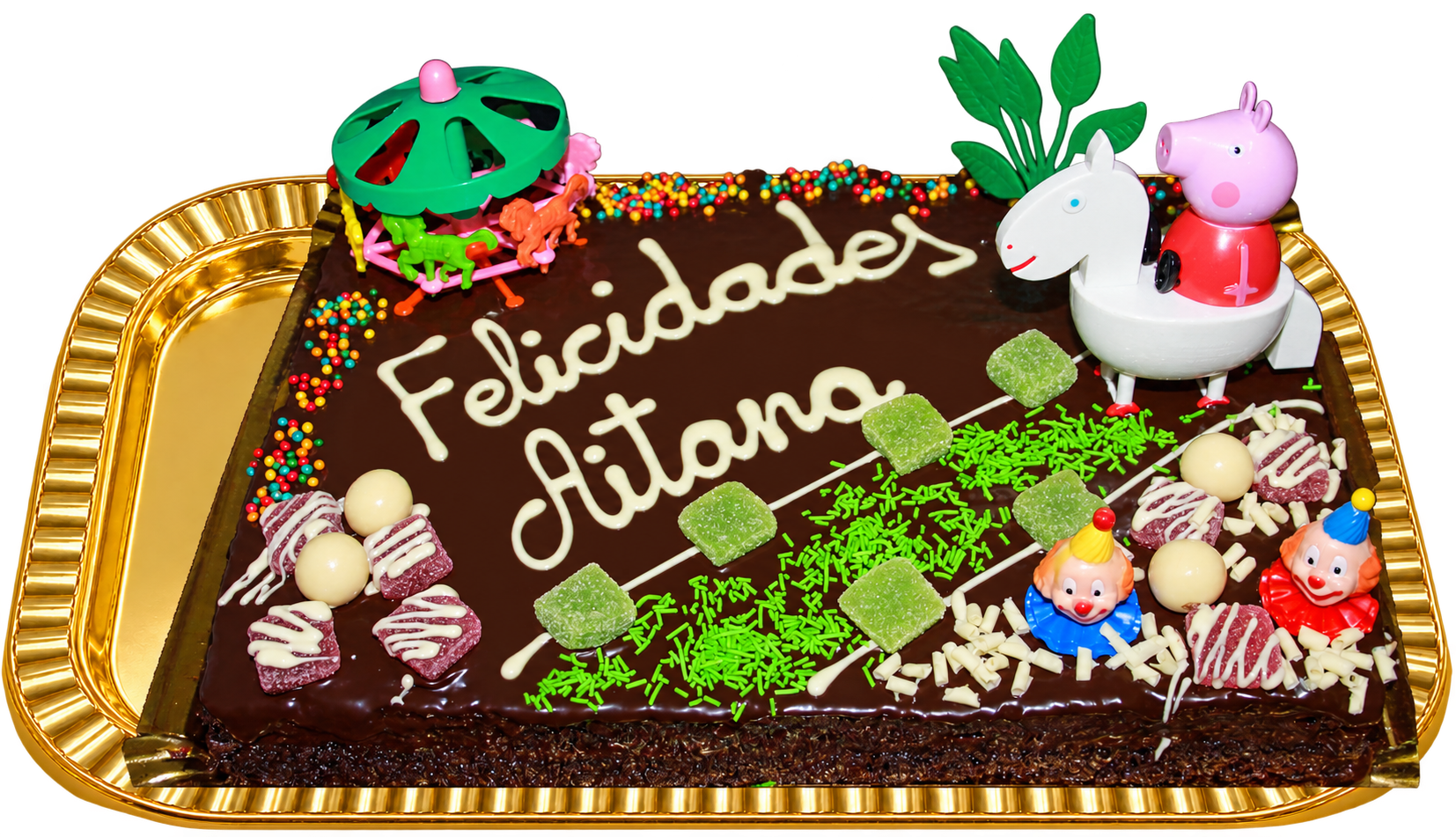 Tarta de cumpleaños kit Peppa Pig