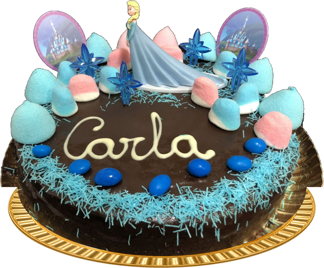 Tarta cumple kit Frozen
