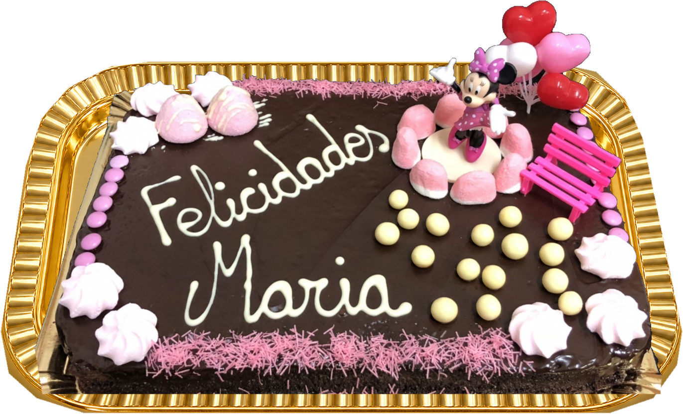 Tarta cumple kit Minnie