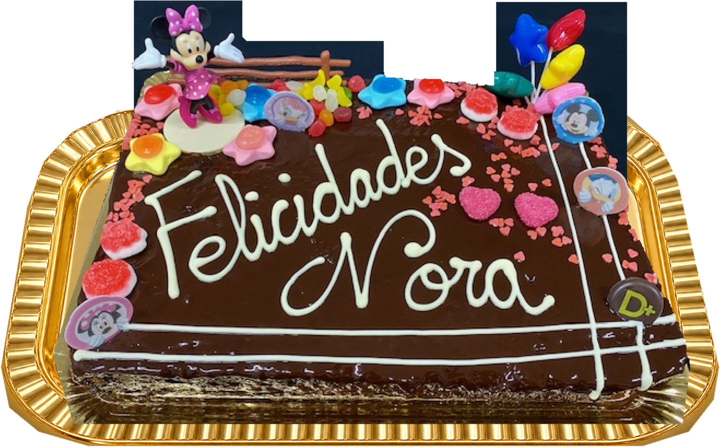 Tarta cumple kit Minnie