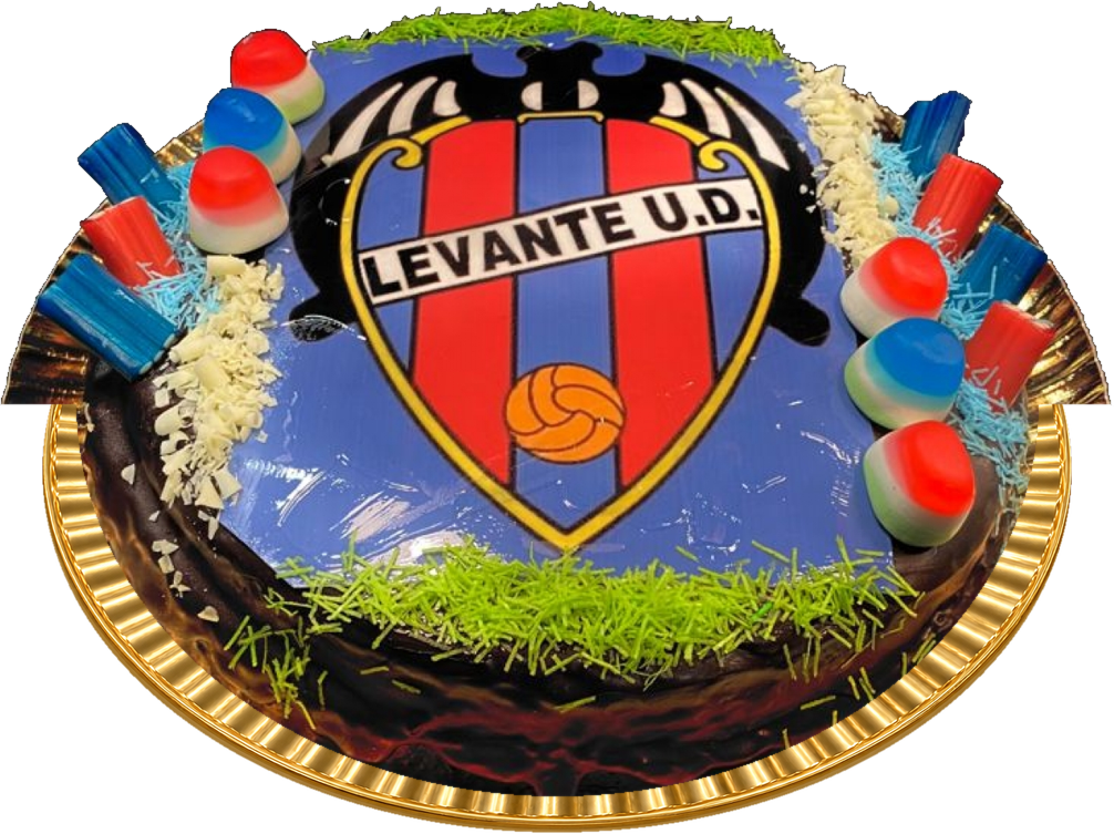 Tarta cumple oblea Levante