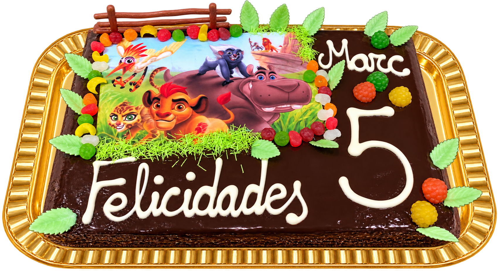 Tarta de cumple La Guardia del León