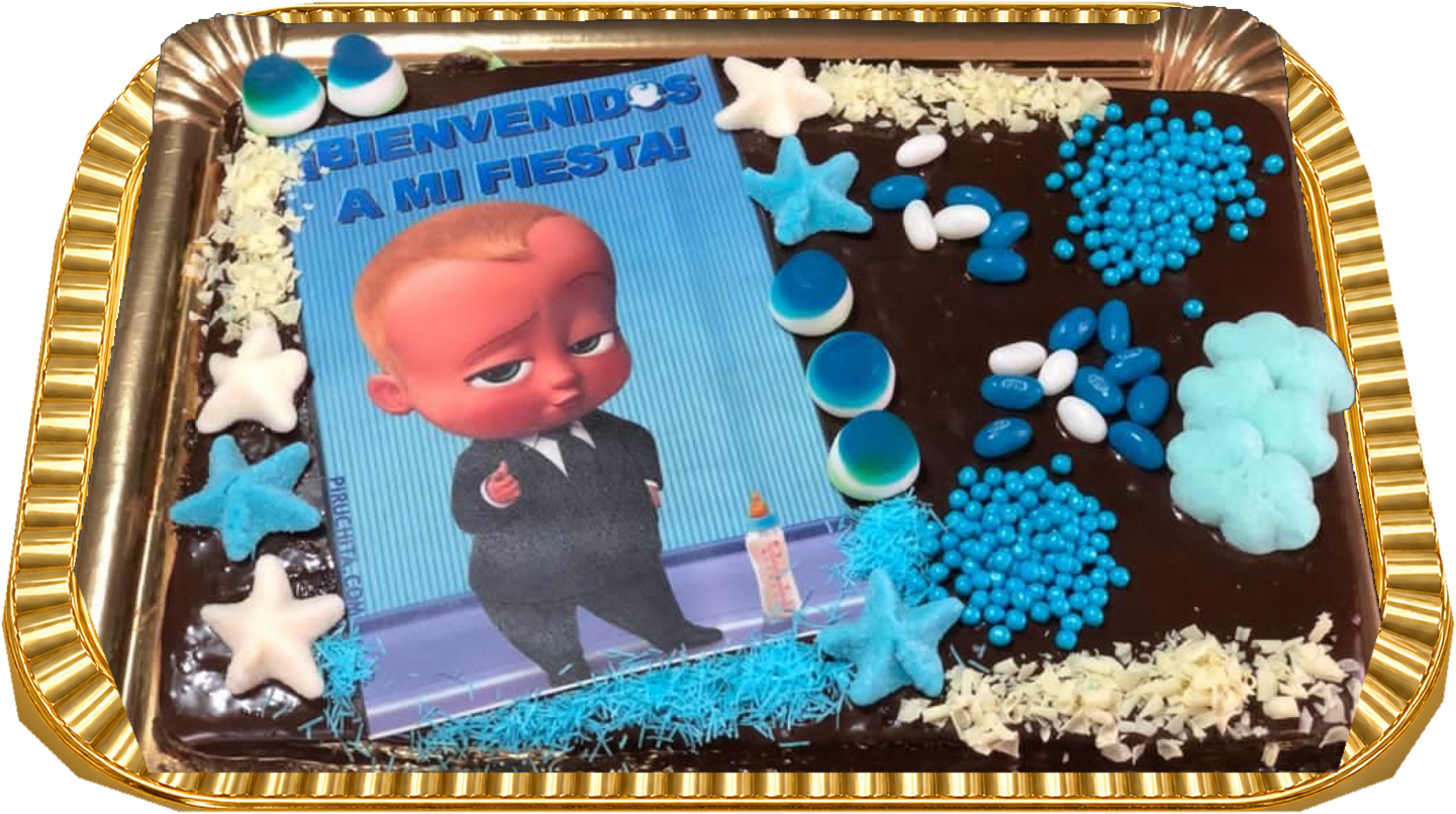 Tarta de cumple Bebé Jefazo