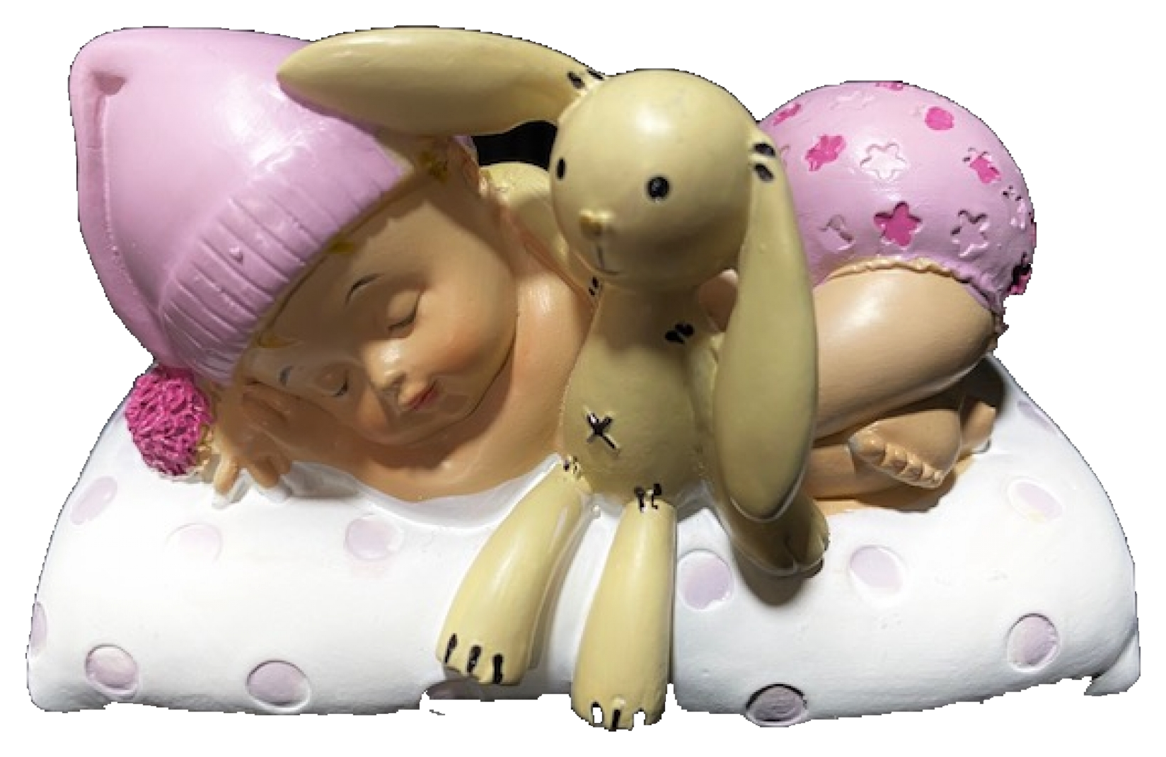 Figura Muñeco de bautizo niño y perro