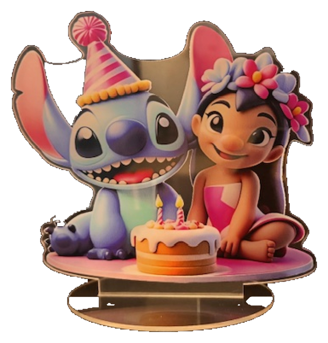 Flyer 2D Lilo Stitch
