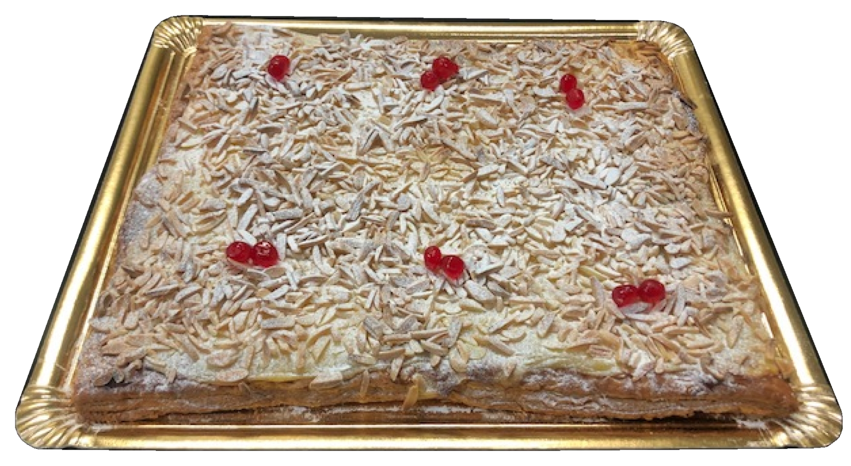 Crema pastelera y almendra