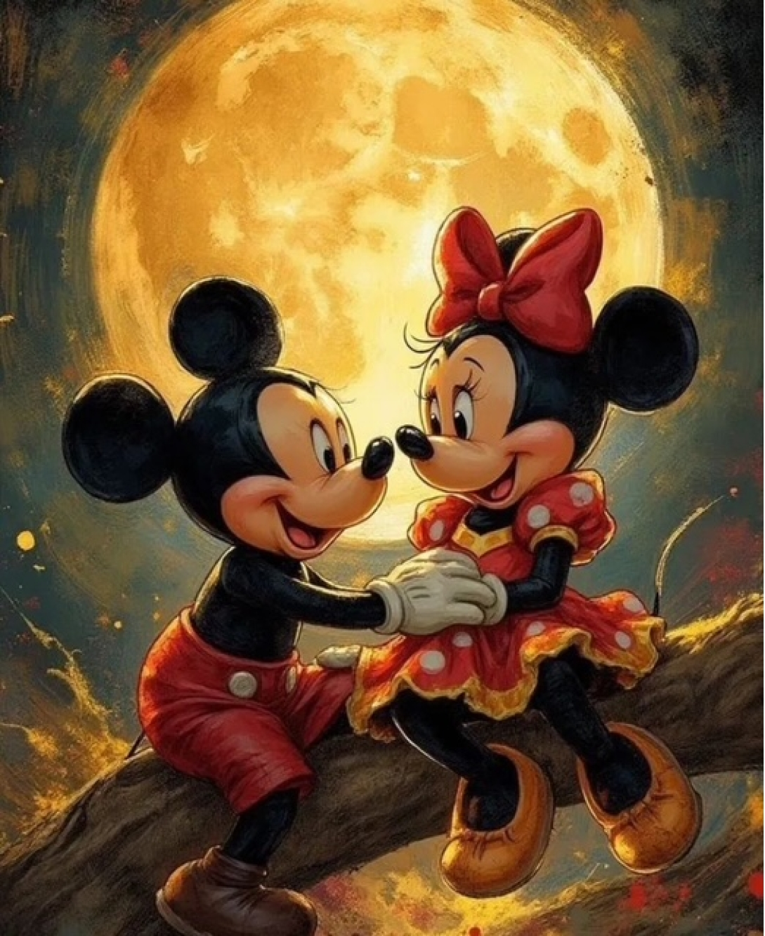 Oblea Mickey y Minnie