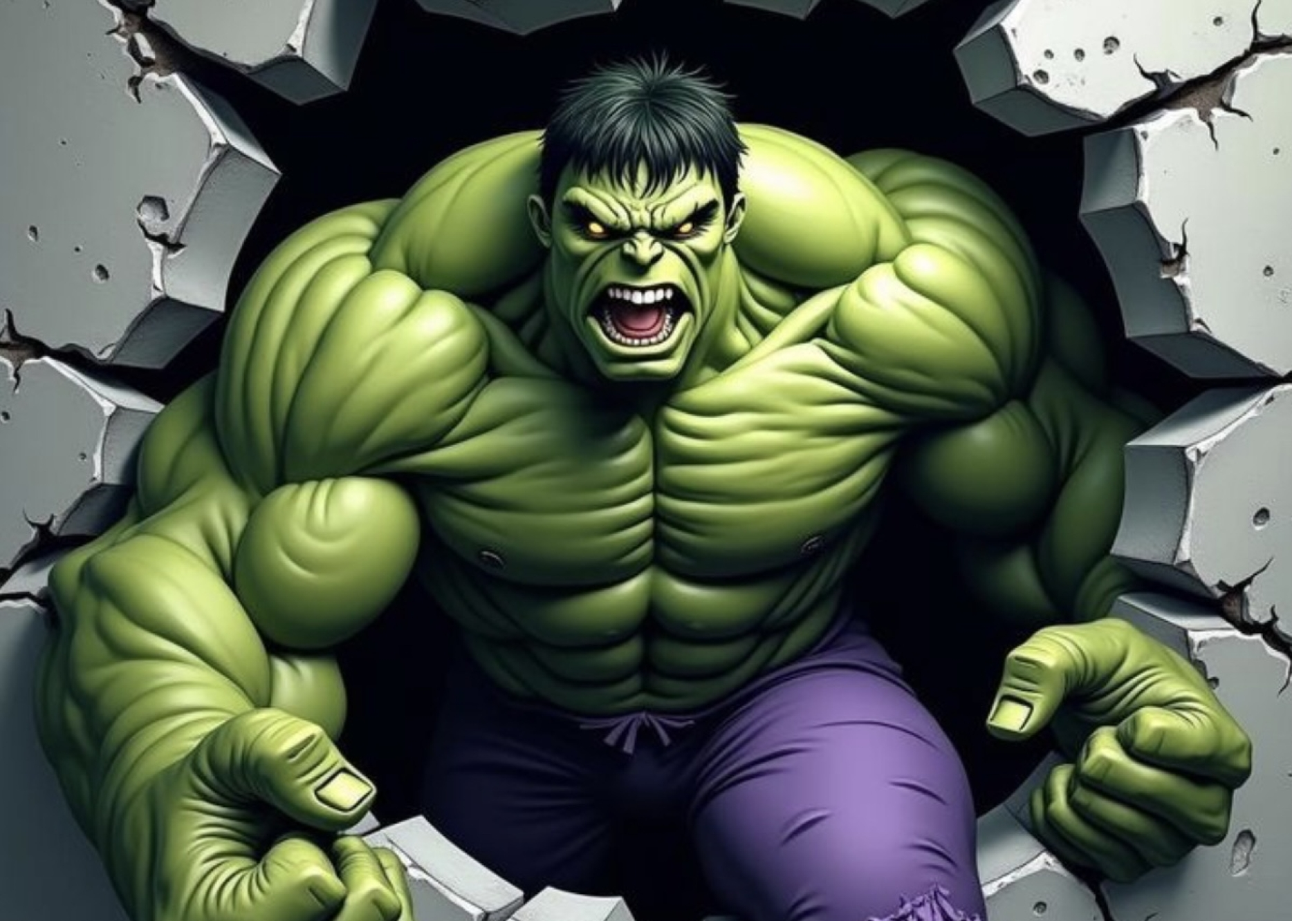 Oblea Hulk