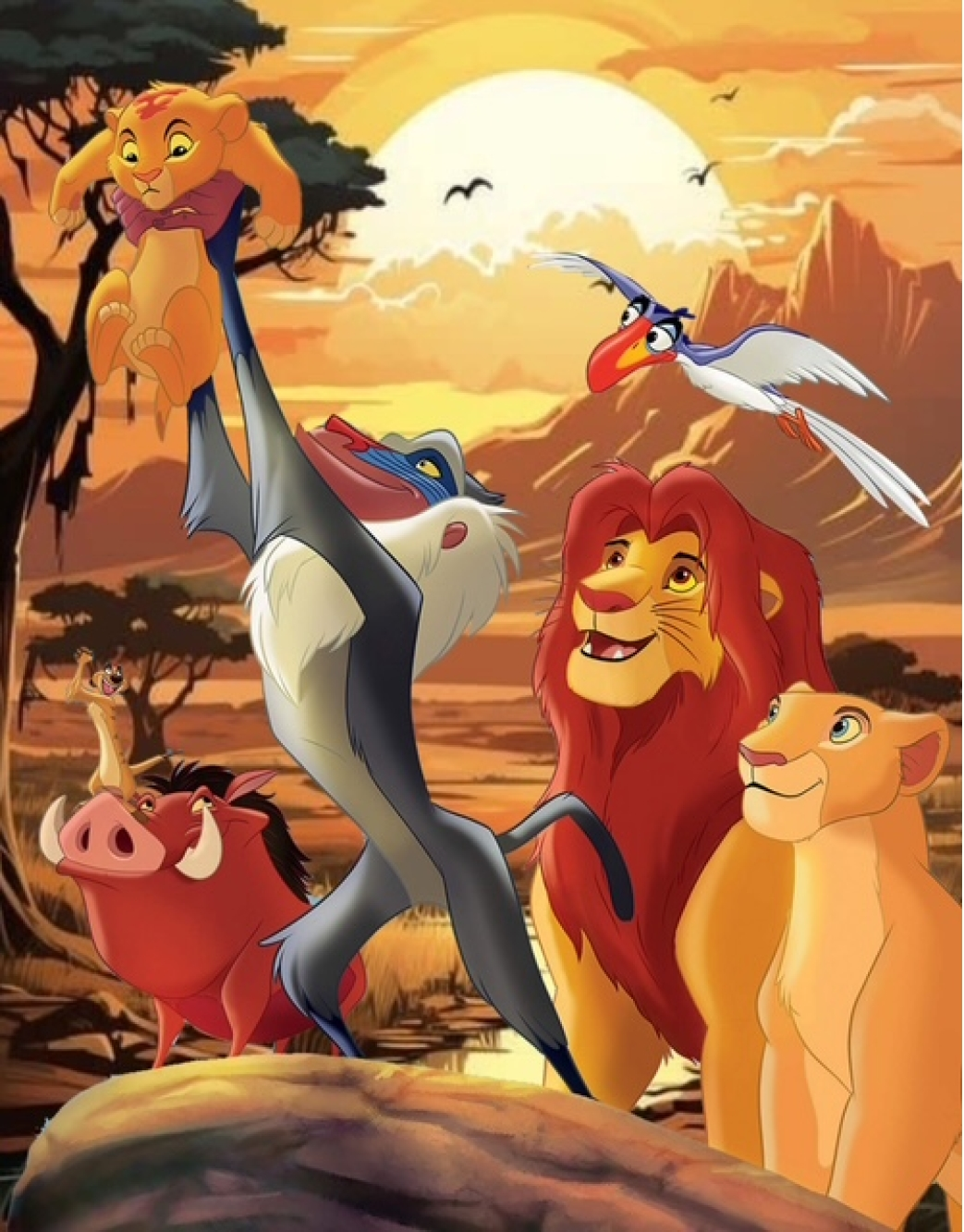 Oblea El Rey Leon