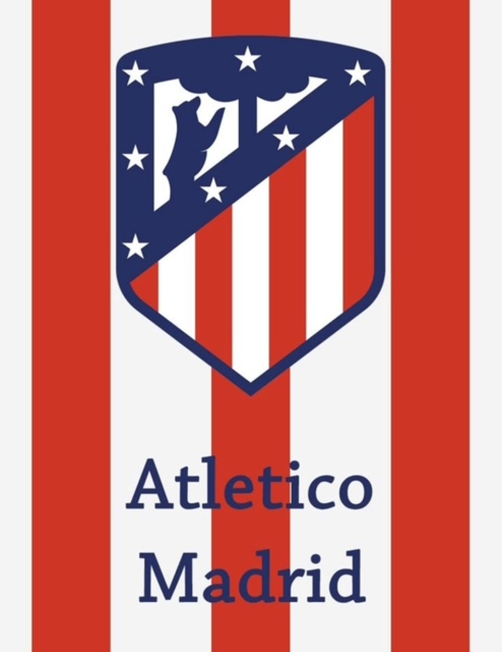 Oblea Escudo Athletico Madrid 1