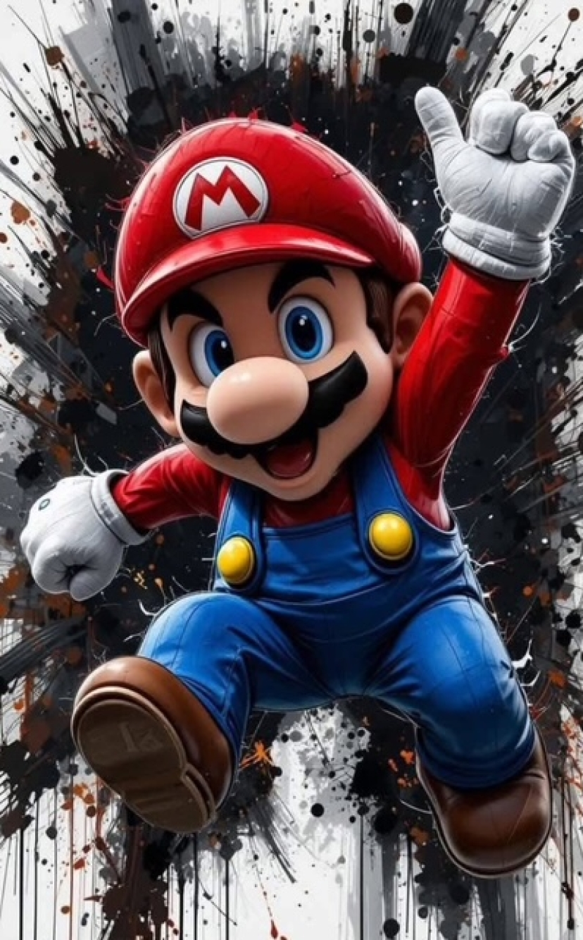 Oblea Mario Bross 1