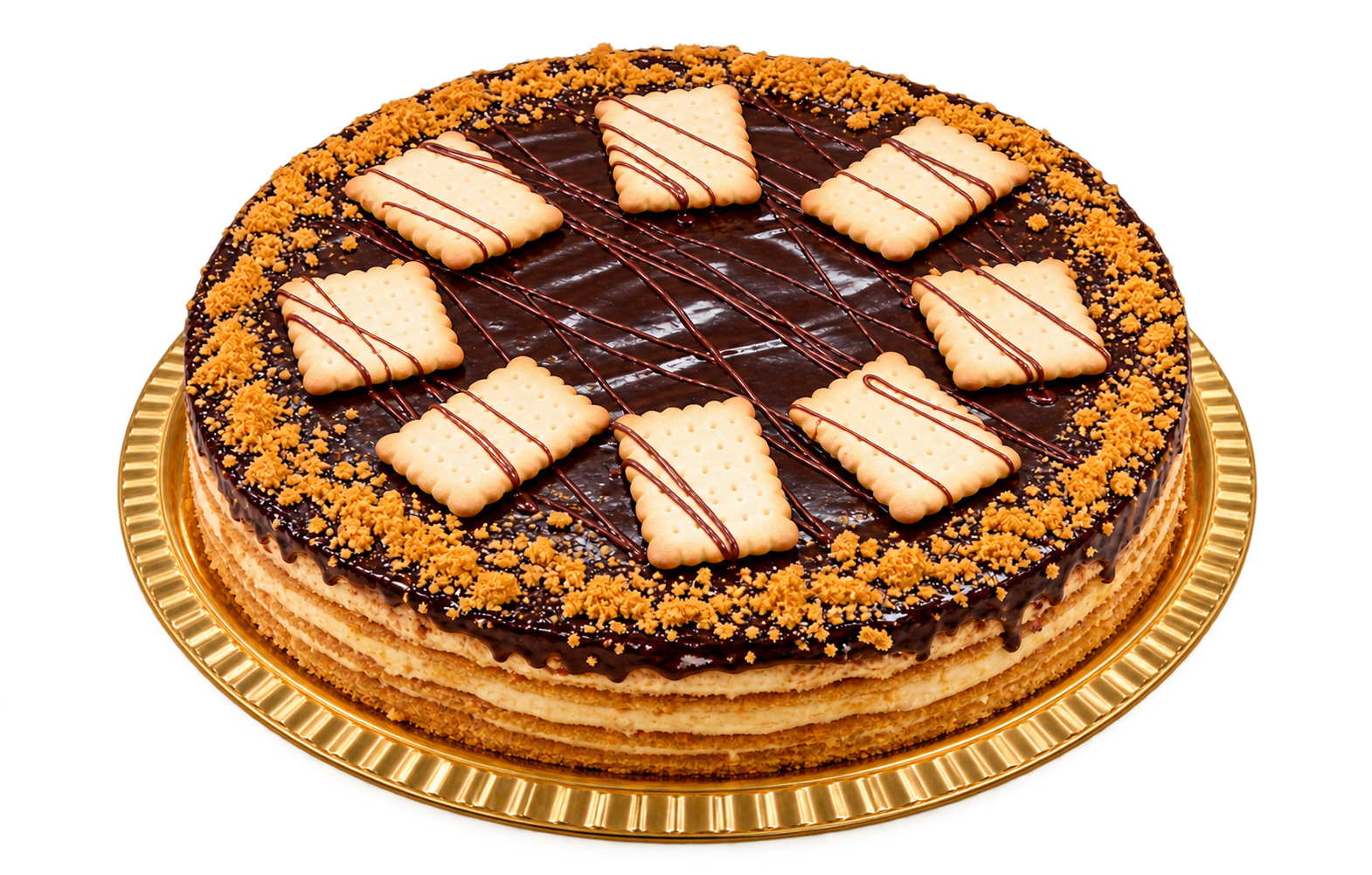 La Abuela, tarta semifría redonda