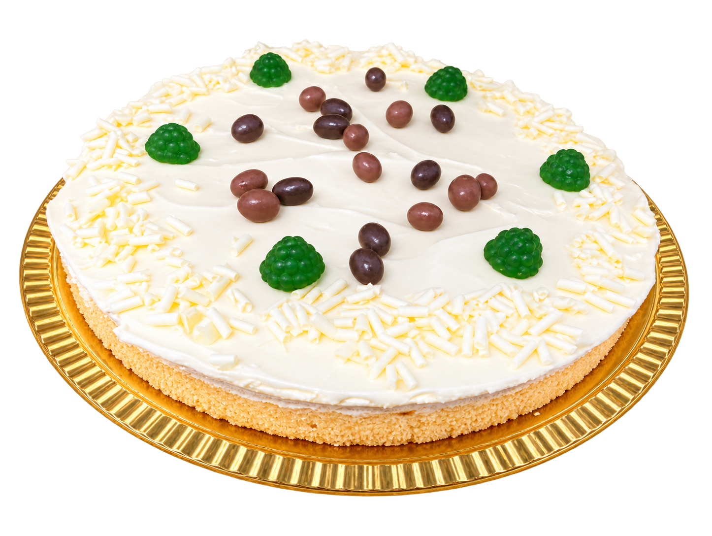 Semifrío de Mango, tarta semifría redonda