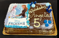 Tarta de cumpleaños Frozen