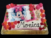 Tarta cumpleaños oblea Minie